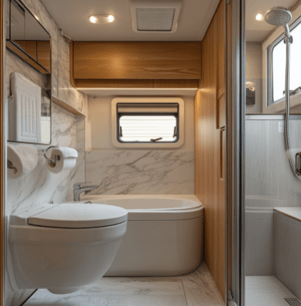 Motorhome Toilets Baños en Casas Rodantes