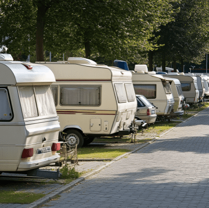 RV Parking Lot Autocarabana Parking Alemania, ohnmobilstellplätze in Deutschland, Estacionamento de Autocaravanas