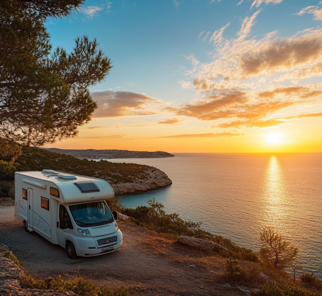 Camper auf ibiza